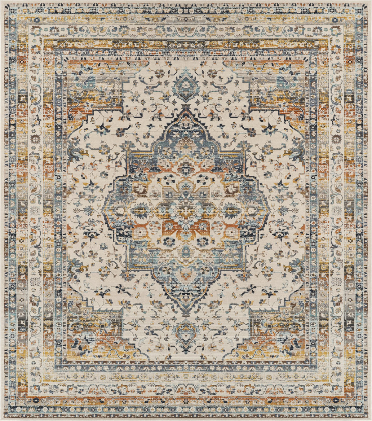 Vintage Kashan VKA 12 Ivory Sage rug