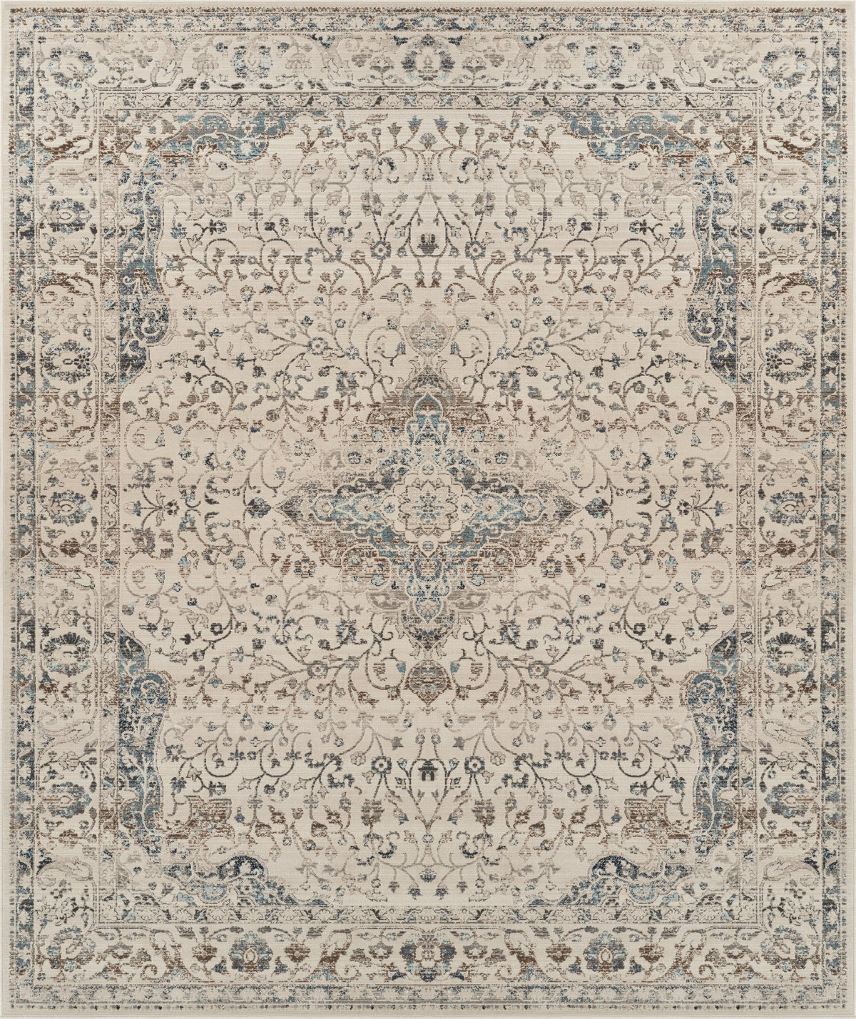 Vintage Kashan VKA 14 Ivory rug