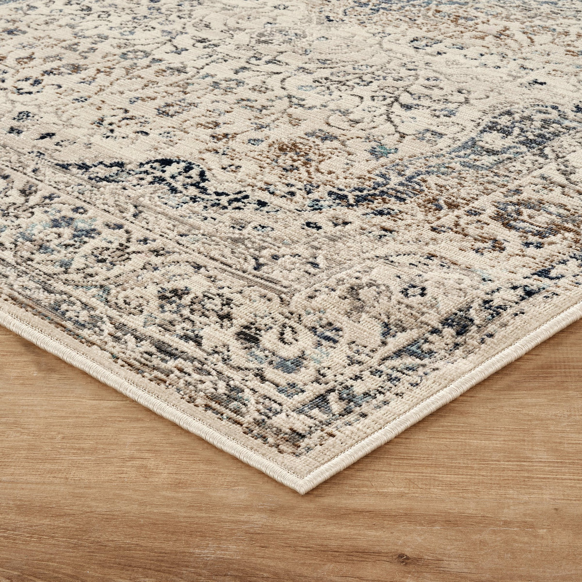 Vintage Kashan VKA 14 Ivory rug