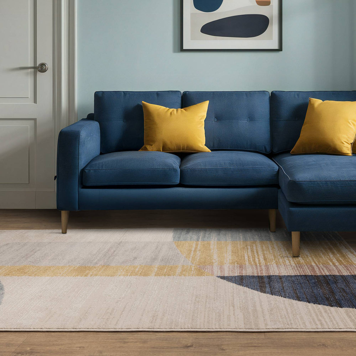 Viva VI06 Blue Gold rug