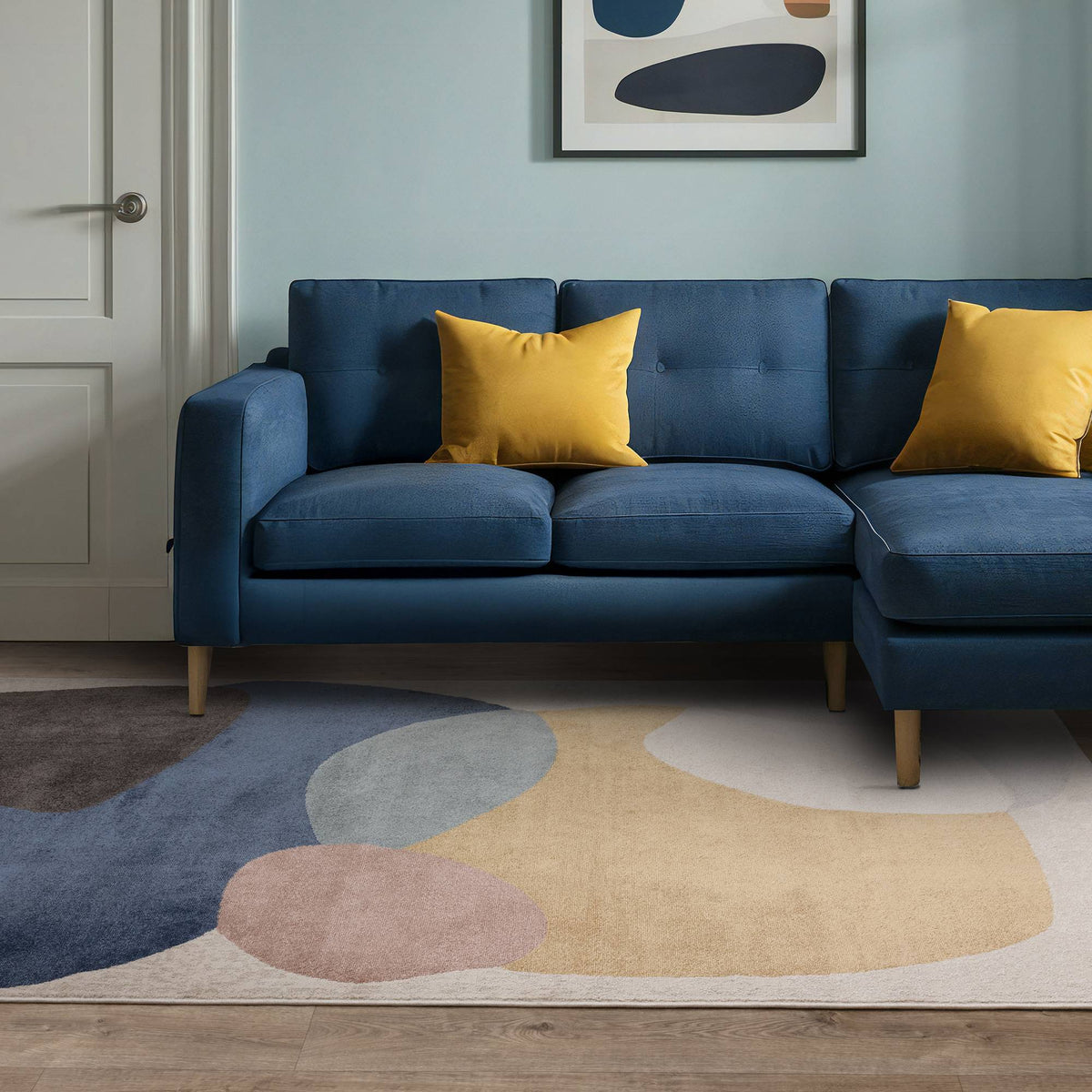 Viva VI08 Blue Multi rug