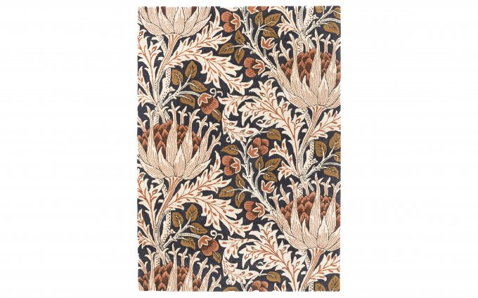 Morris & Co Artichoke Amber Charcoal 127103