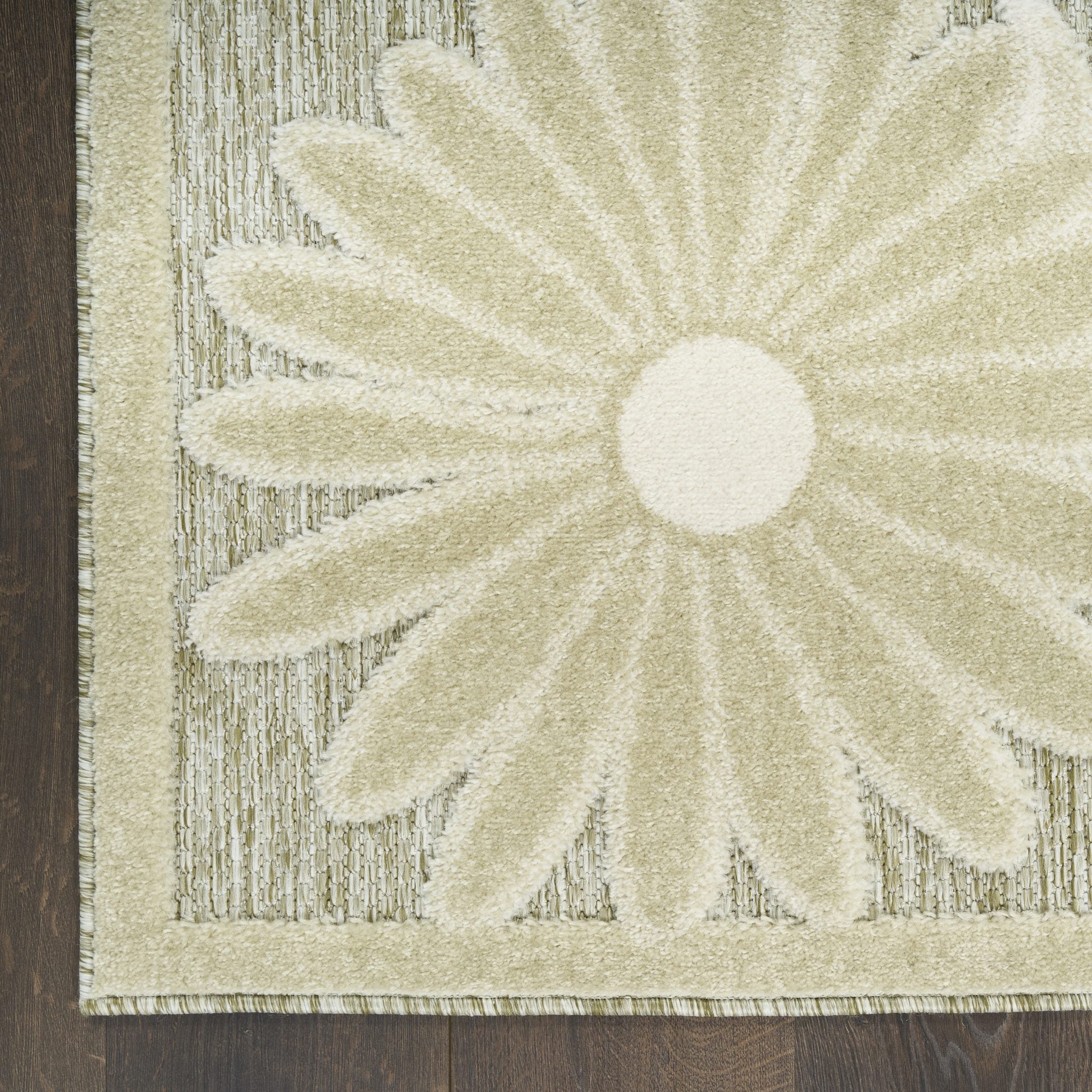 Aloha Alh33 Ivory Sage outdoor rug
