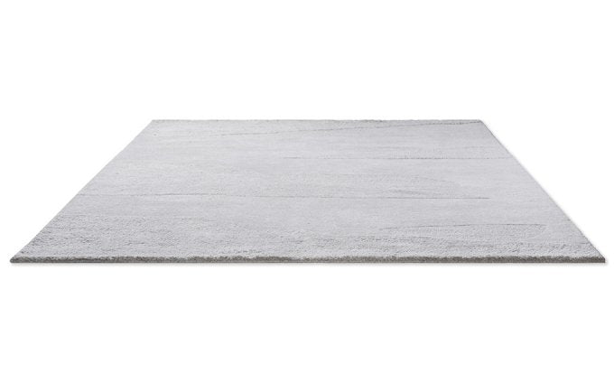 Decor Scape Natural Grey rug angled view
