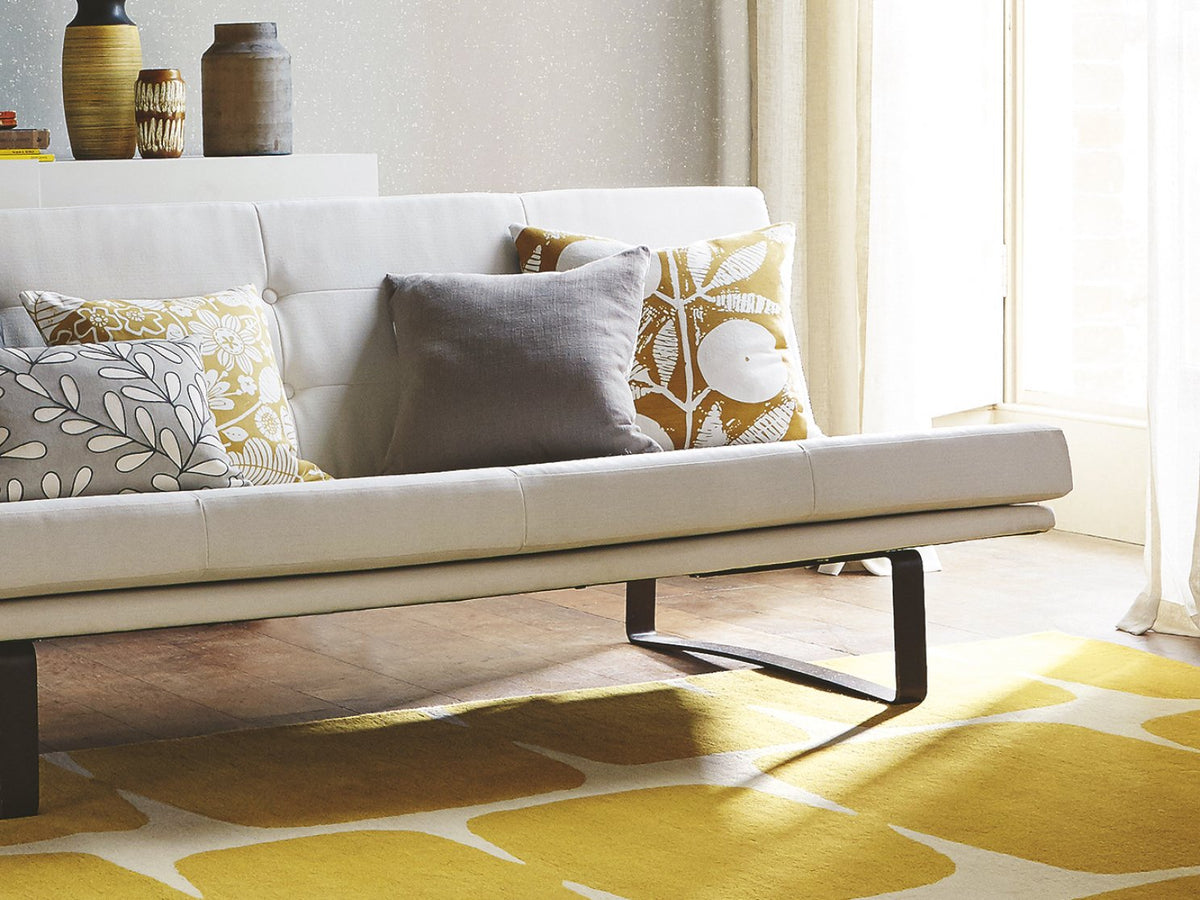 Scion Lohko Mustard 25806 rug in room