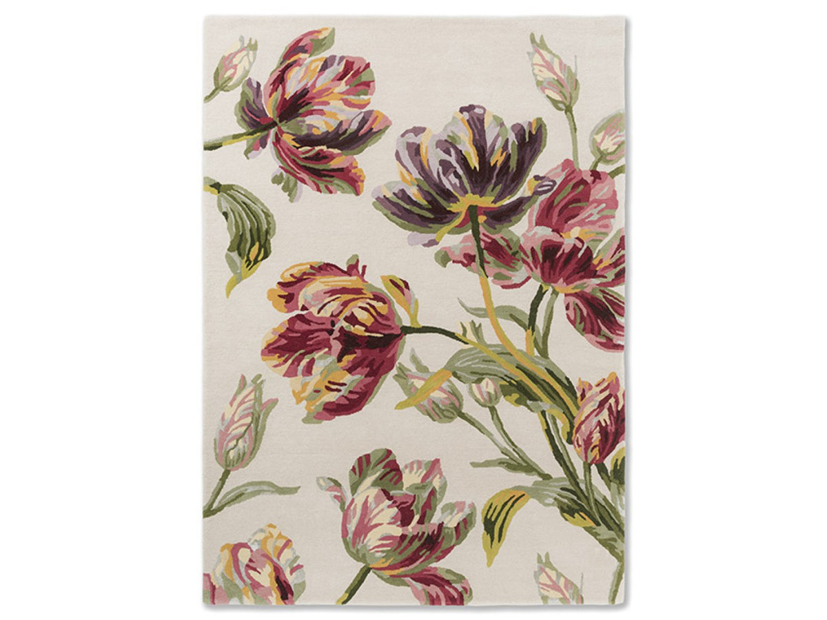 Laura Ashley Gosford Cranberry rug | Kelaty