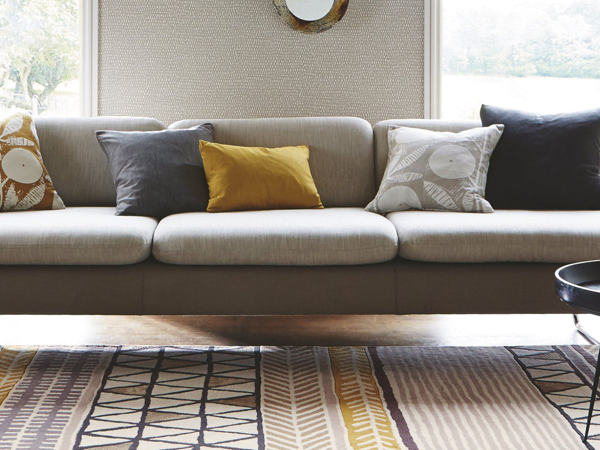 Scion Raita Grey 24701 rug in room