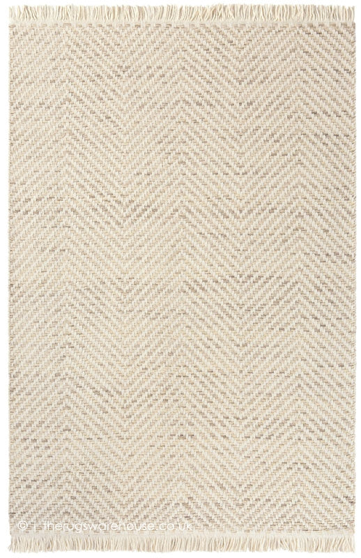 Atelier Twill Oyster rug close-up