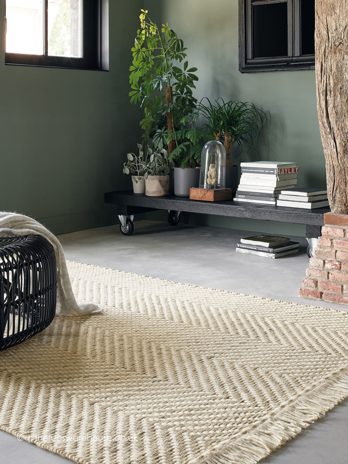 Brink & Campman Atelier Twill Oyster rug