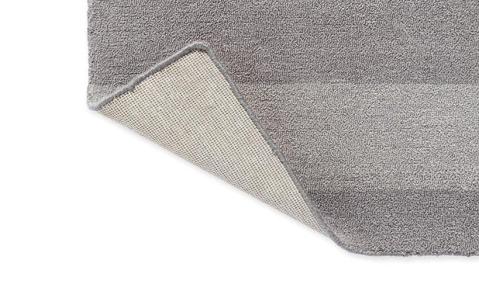 Laura Ashley Lille Dove Grey outdoor rug backing