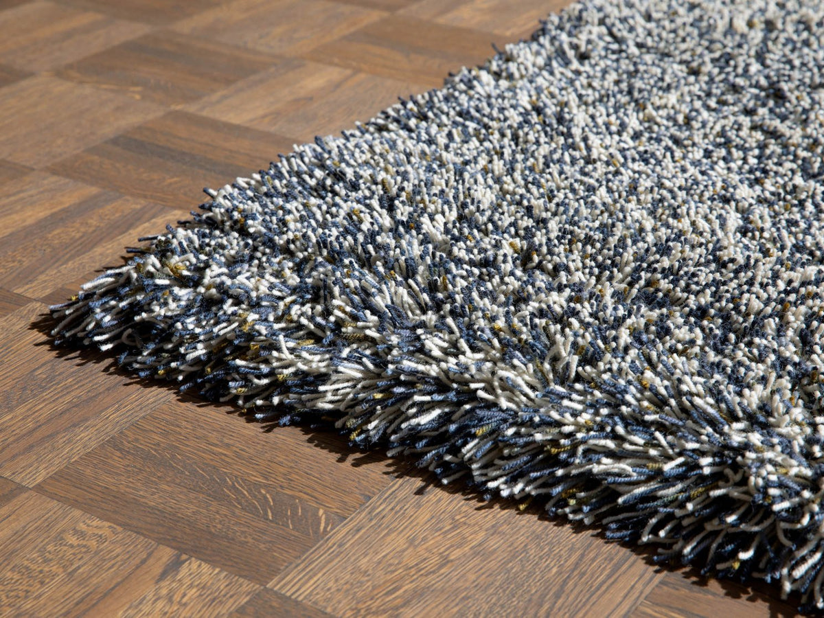 Jazz Plush Carbon rug styled in a room setting