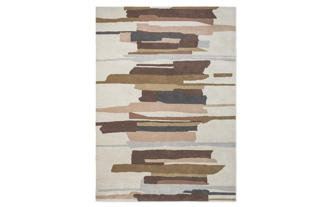 Harlequin Zeal Taupe 43001 rug full flat view
