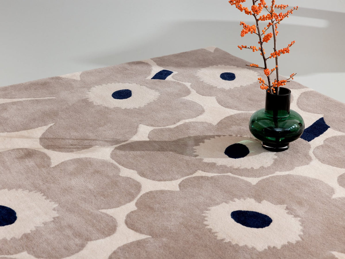 Marimekko Unikko Greige rug | Kelaty