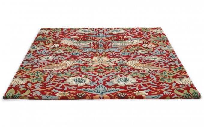 Morris & Co Strawberry Theif Crimson  027700
