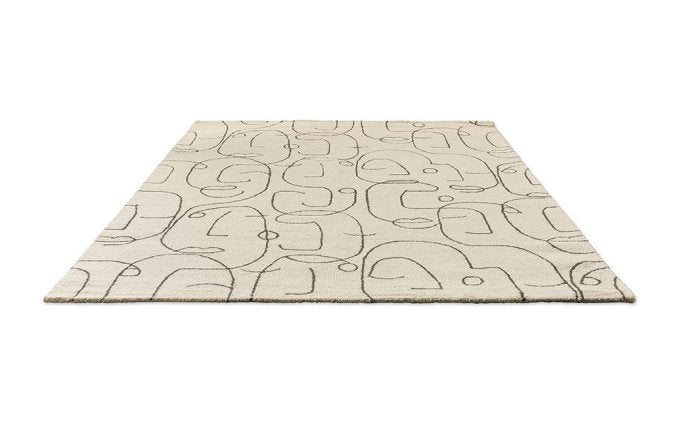 Scion Epsilon Charcoal rug angled view
