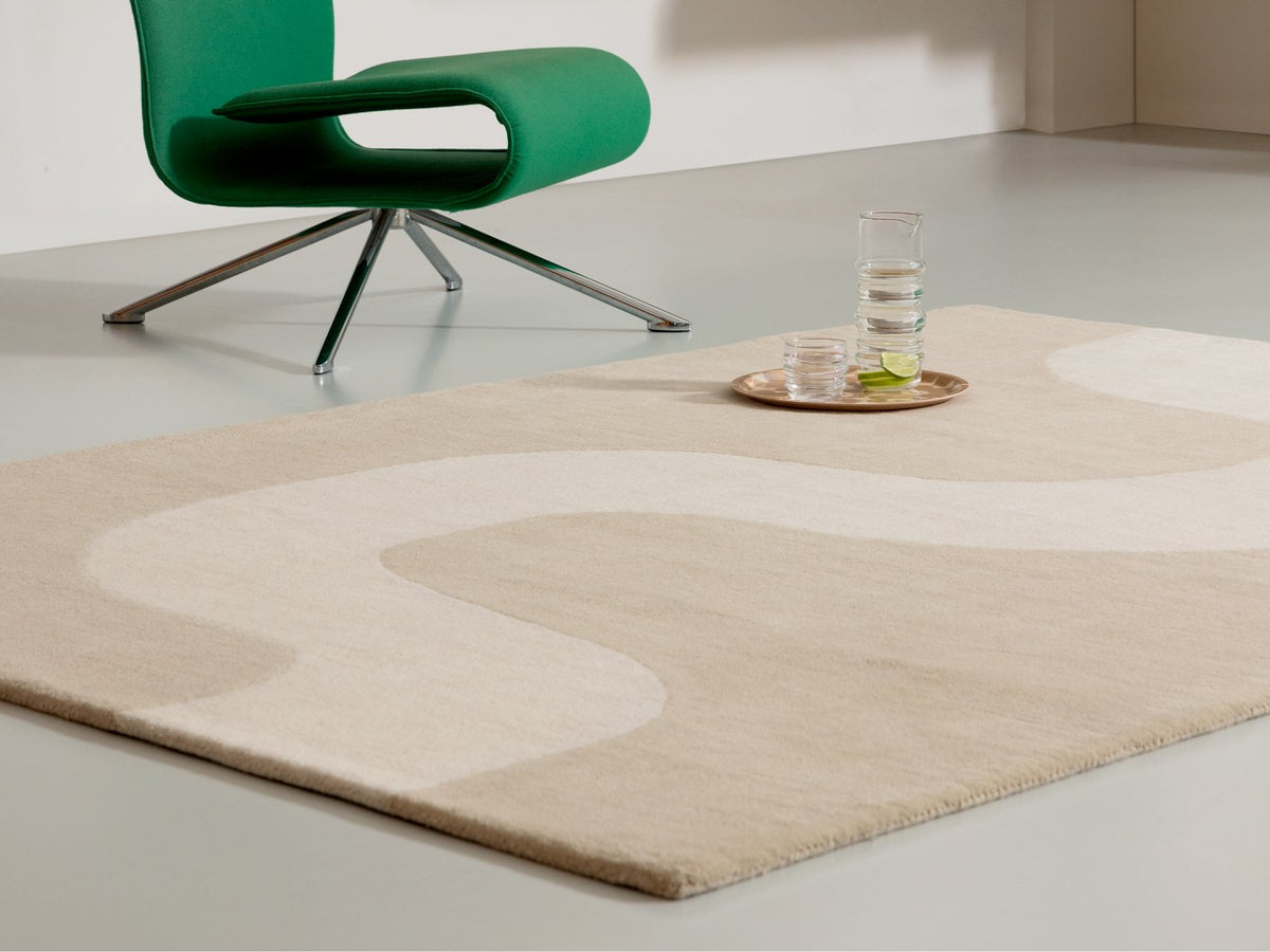 Marimekko Seireeni Warm Beige rug | Kelaty