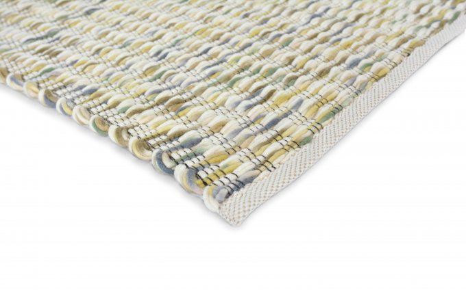 Grain Lemon rug corner detail