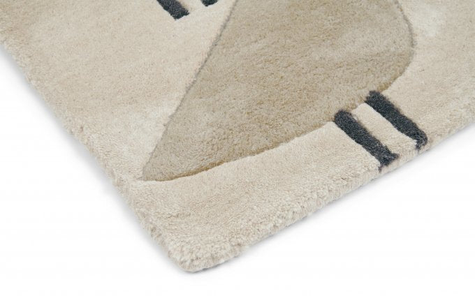 Scion Lintu Dandelion rug corner detail