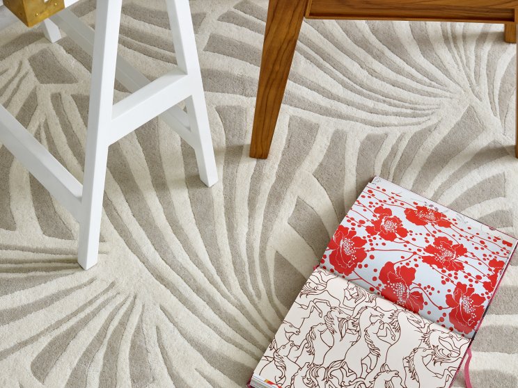 Florence Broadhurst Japanese Fans Ivory