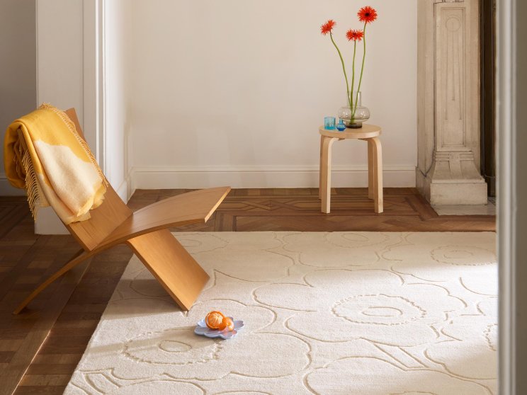 Marimekko Piirto Unikko Natural White