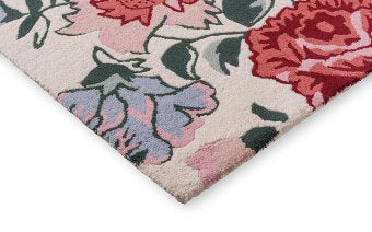 Laura Ashley Wendling Floral Poppy Red