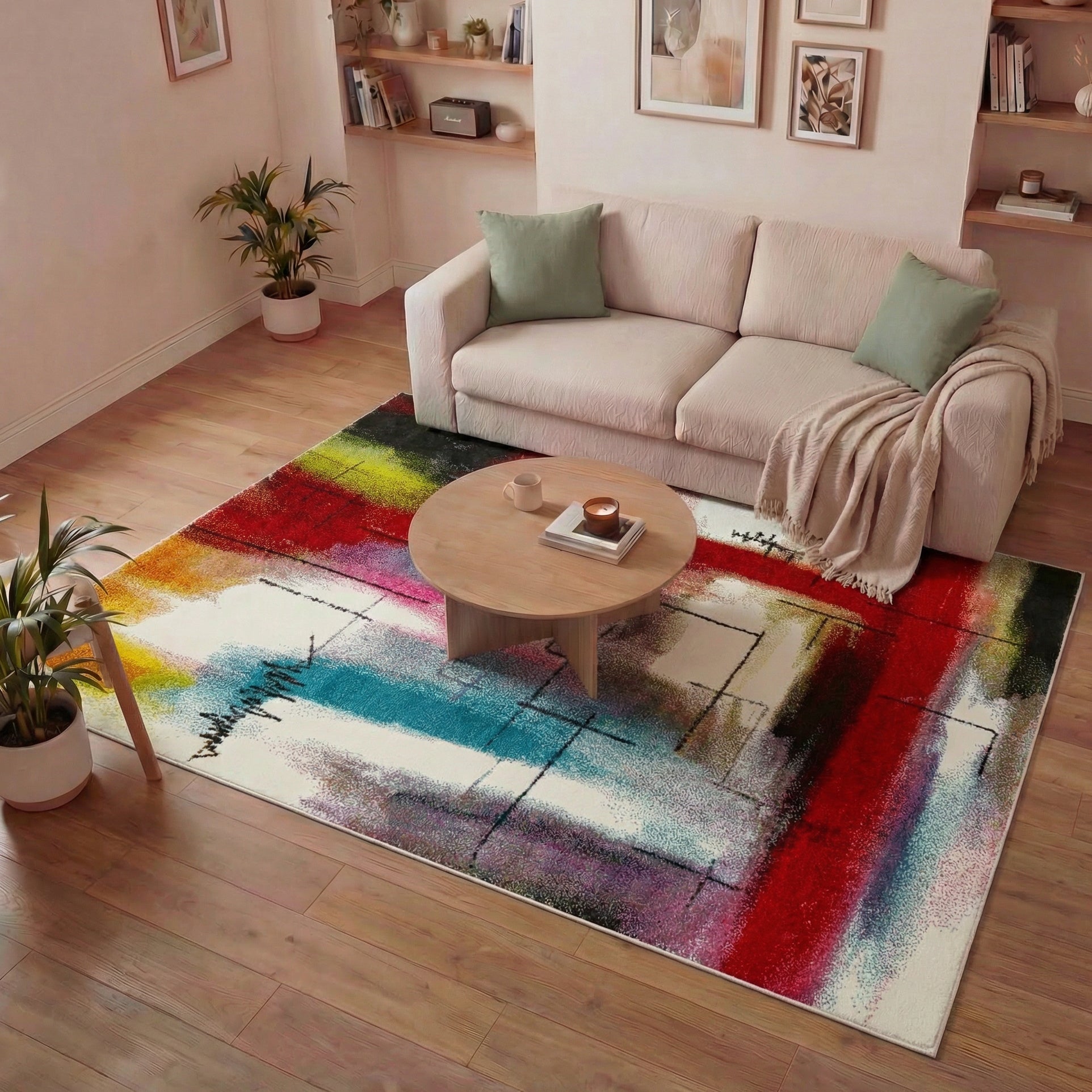 Art 106 Multicolour rug