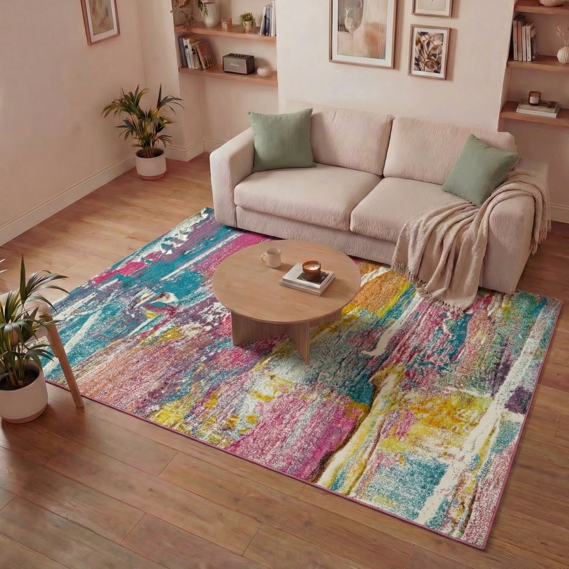 Art 107 Light Multicolour rug