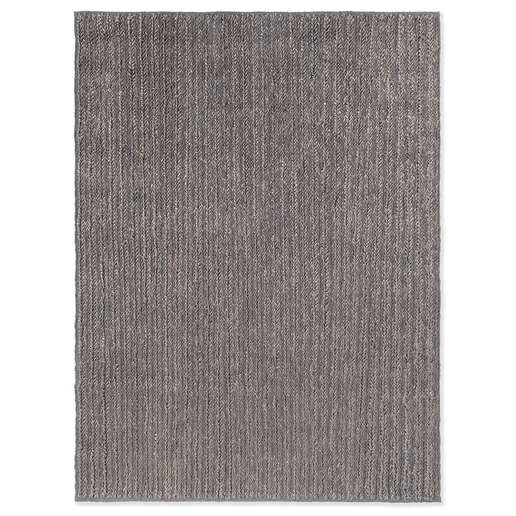 Craft Plait Stone rug