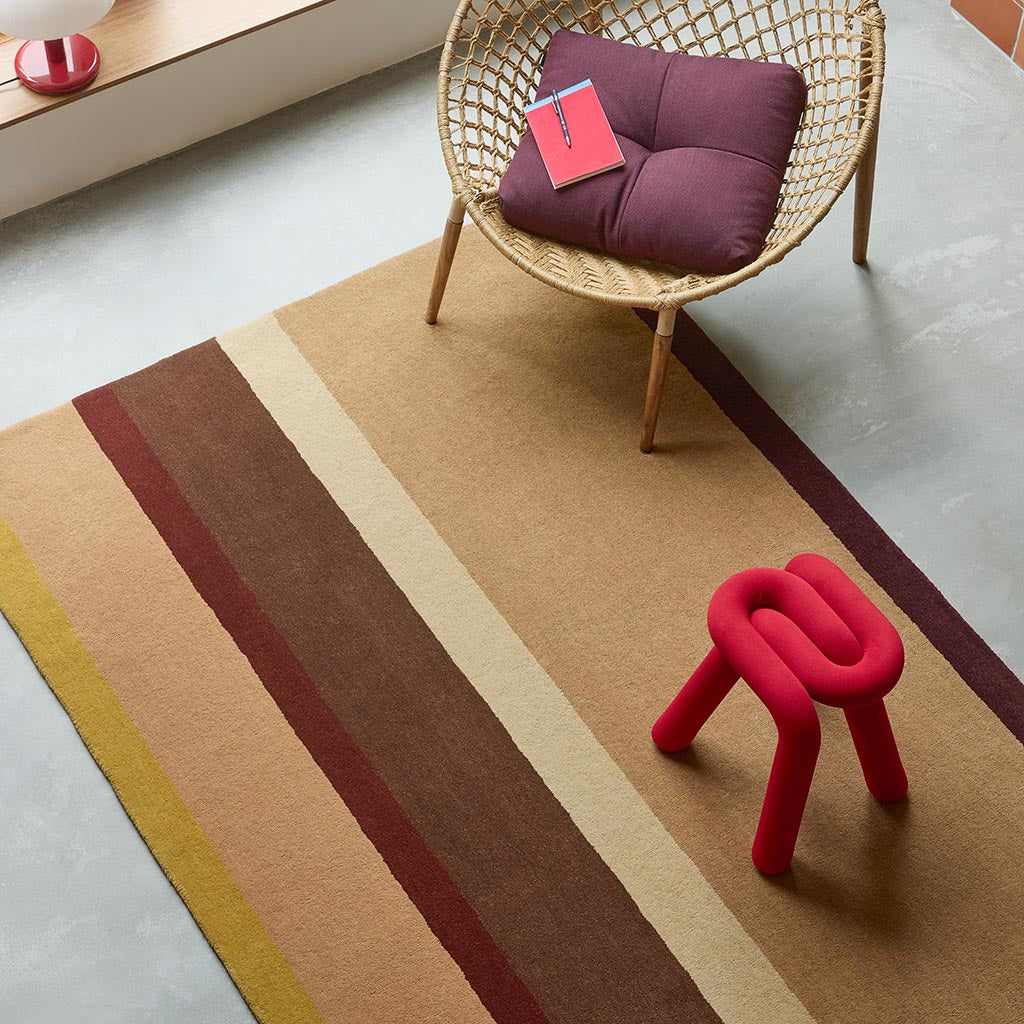 Decor Linear Ruby rug