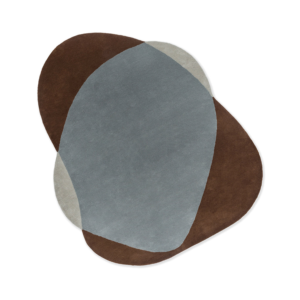 Element Chad Brown Blue rug