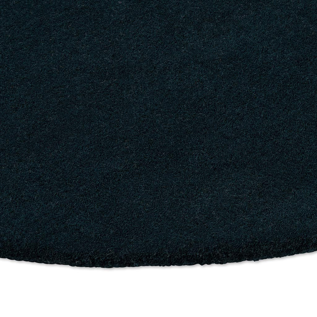 Element Lane Blue rug texture close-up
