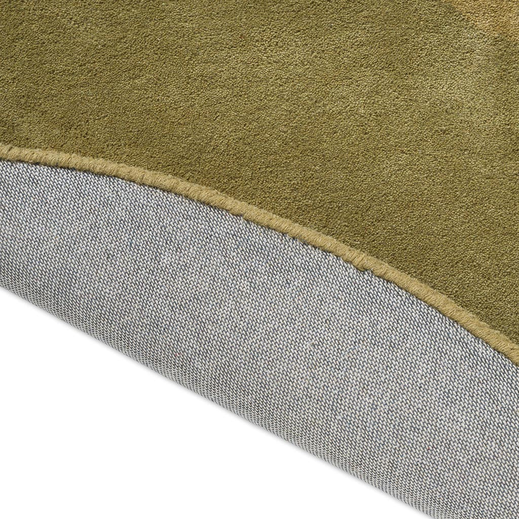 Element Lane Green rug corner detail