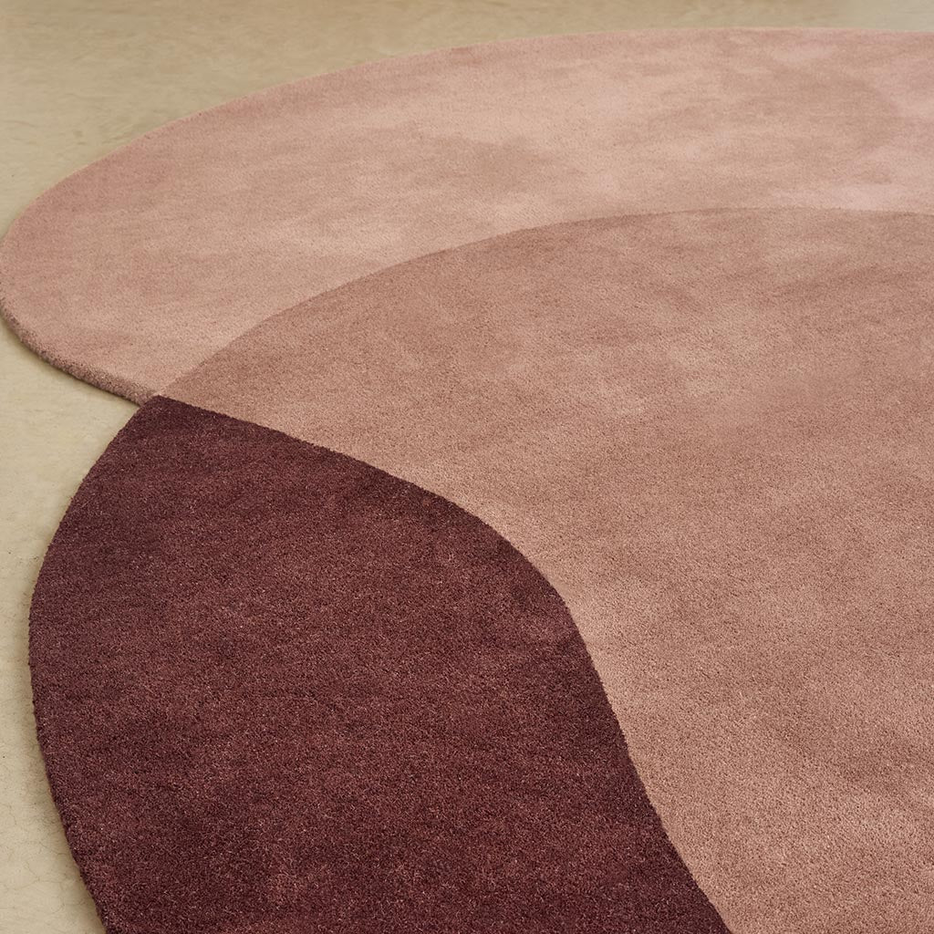Element Lane Red rug in situ