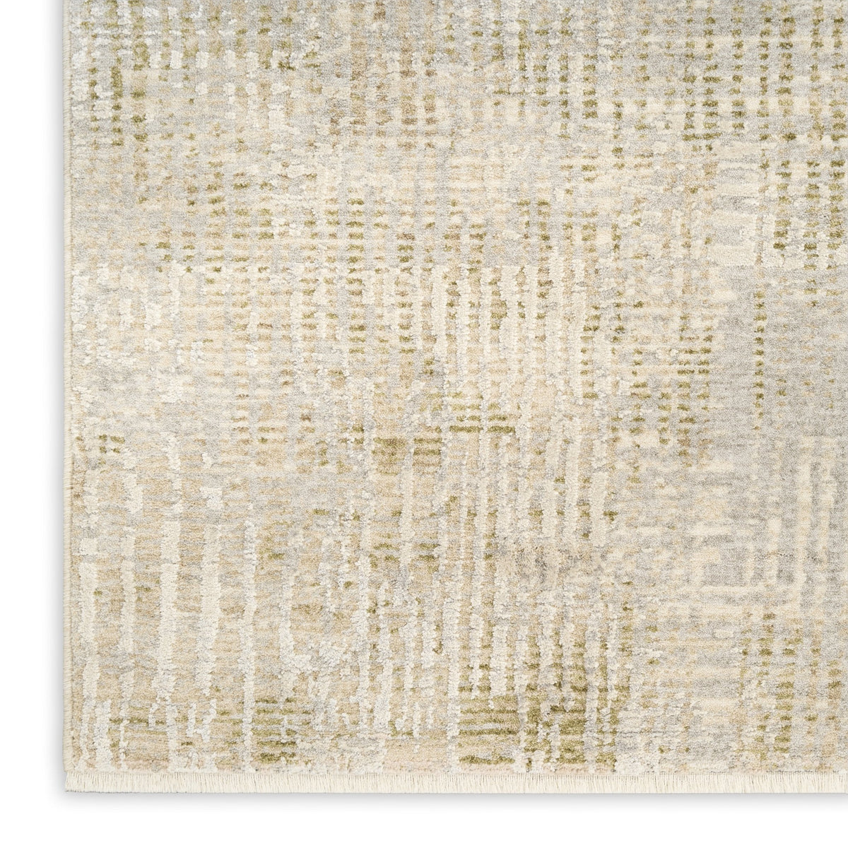 Calvin Klein Drift DRF02 Grey rug fringe detail