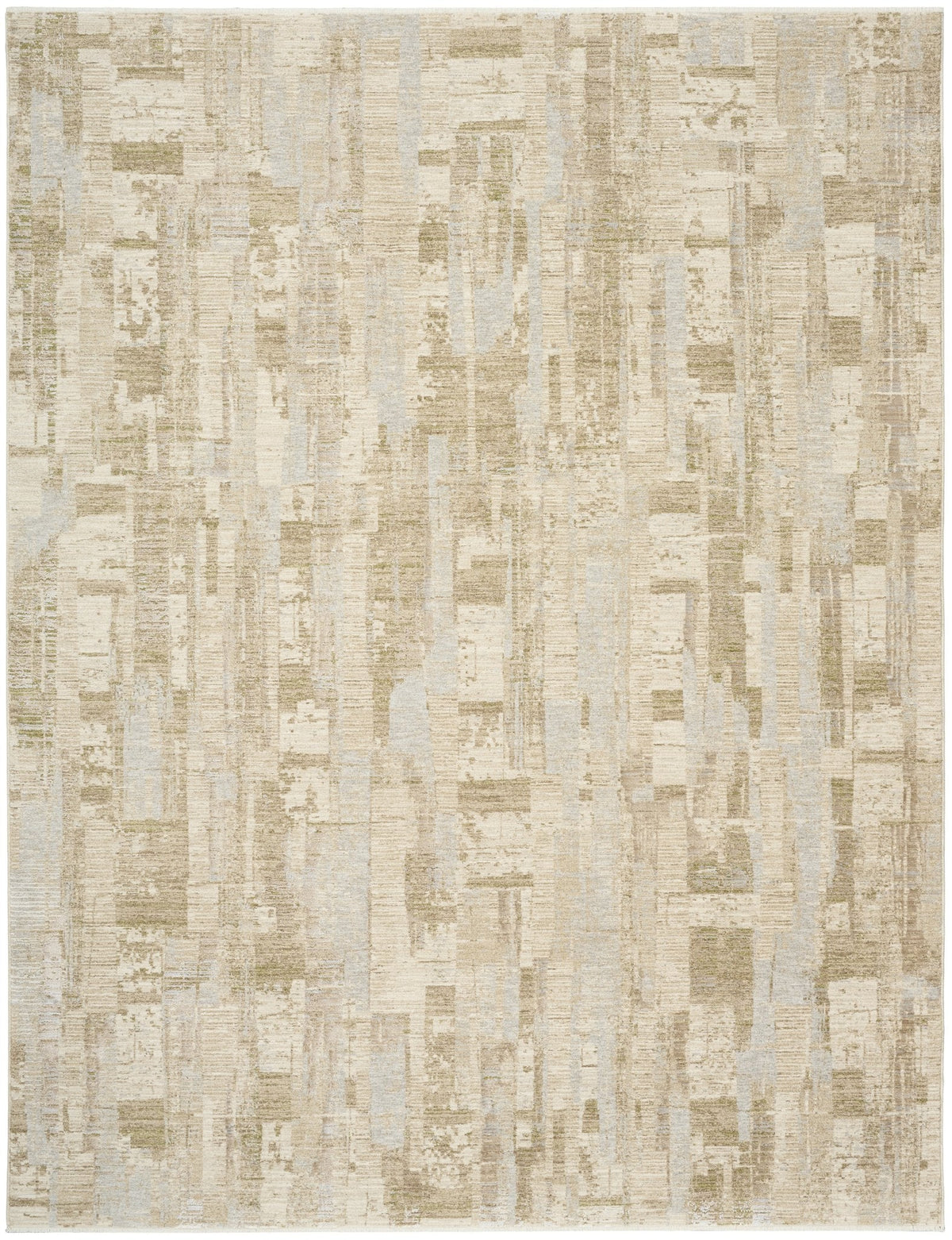 Calvin Klein Drift DRF04 Beige Grey rug full flat view