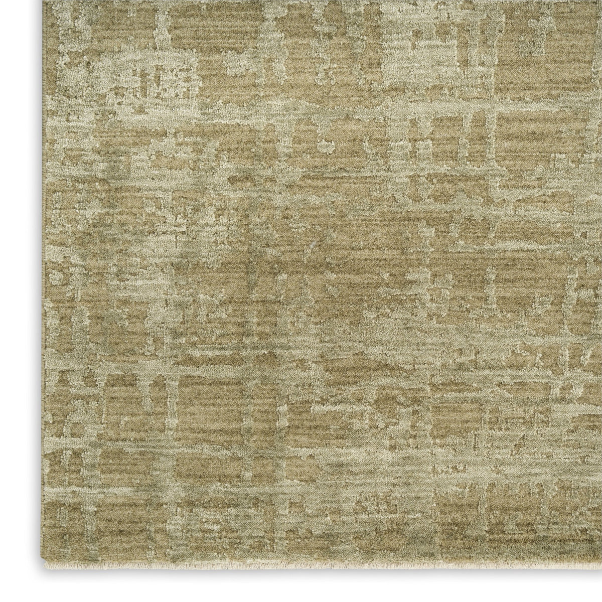 Calvin Klein Latitude LTD01 Green rug fringe detail