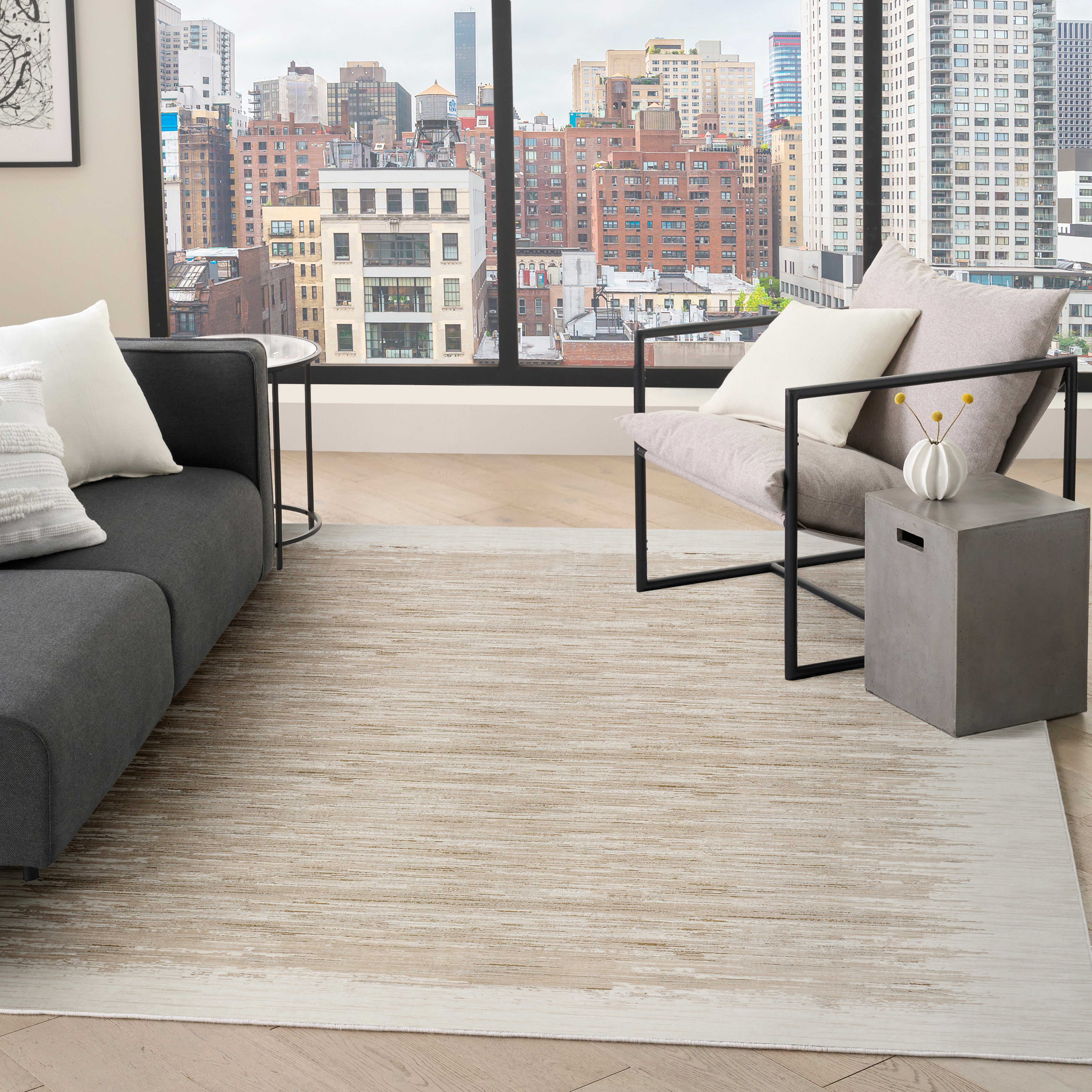 DKNY Grand Street GRN 04 Ivory Taupe