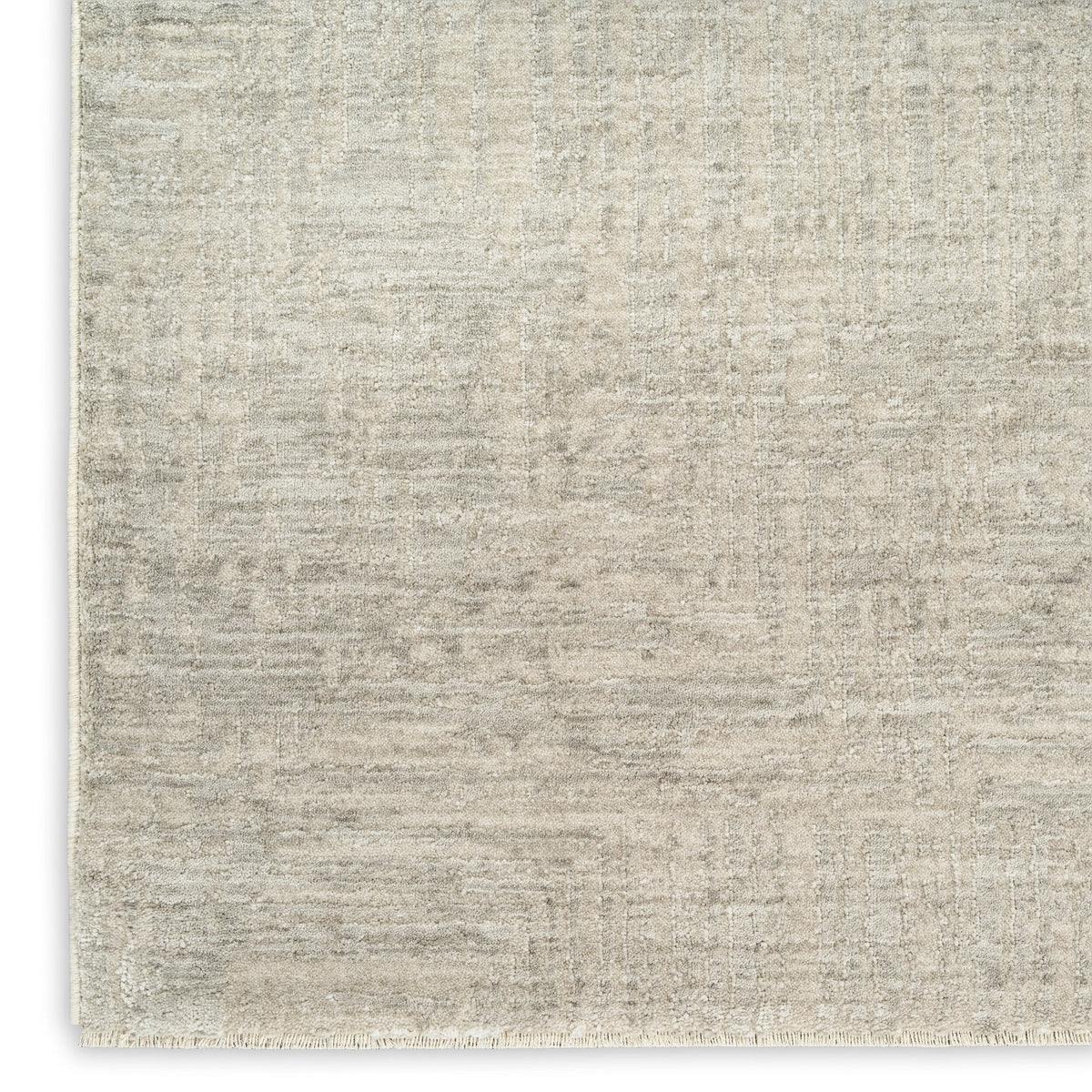 DKNY Madison Square MSQ01 Grey rug fringe detail