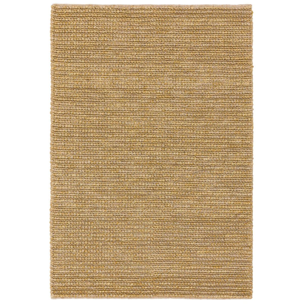 Jute loop Natural rug