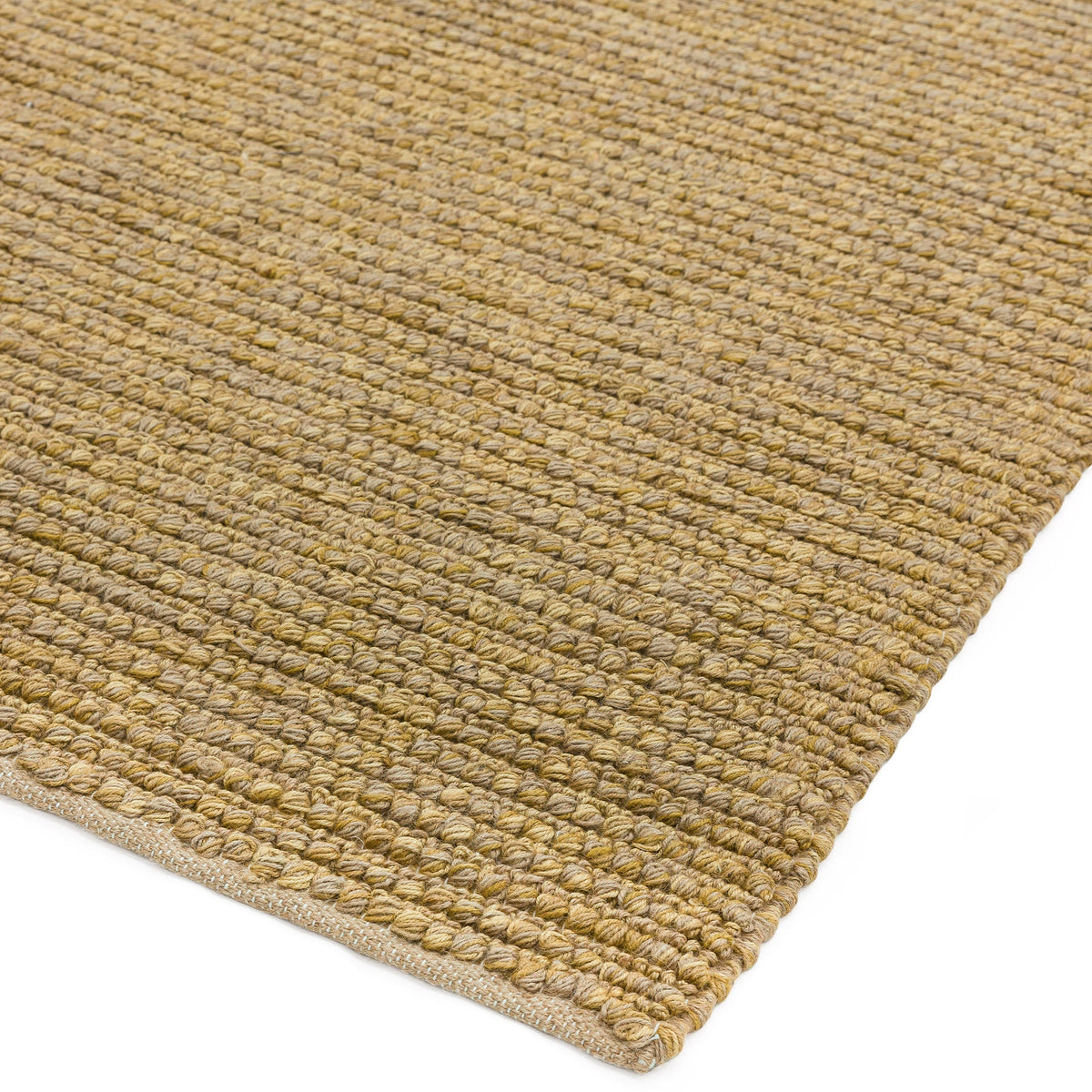 Jute loop Natural rug