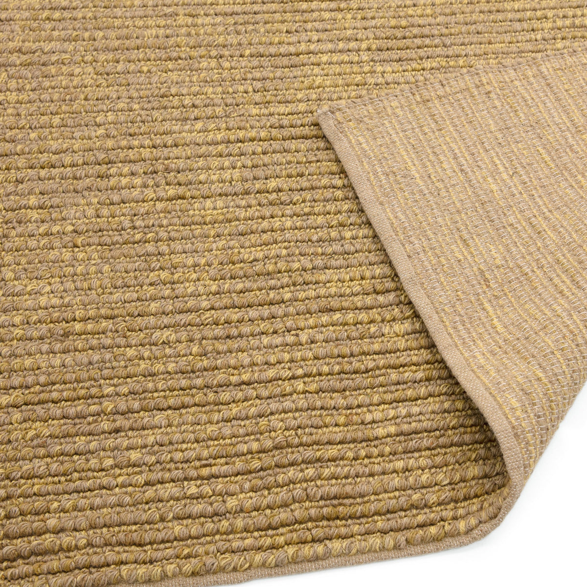 Jute loop Natural rug