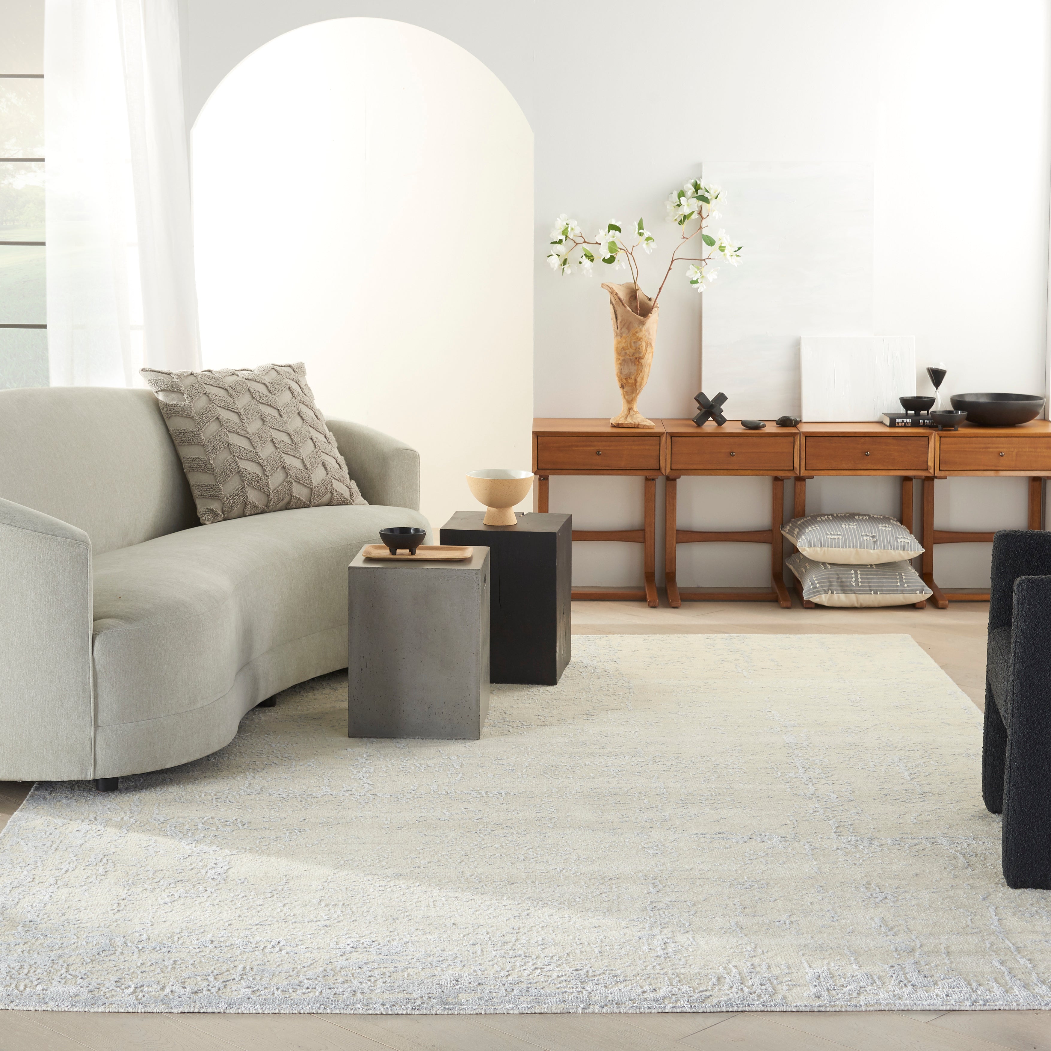 Luna LUN01 Ivory Silver Blue