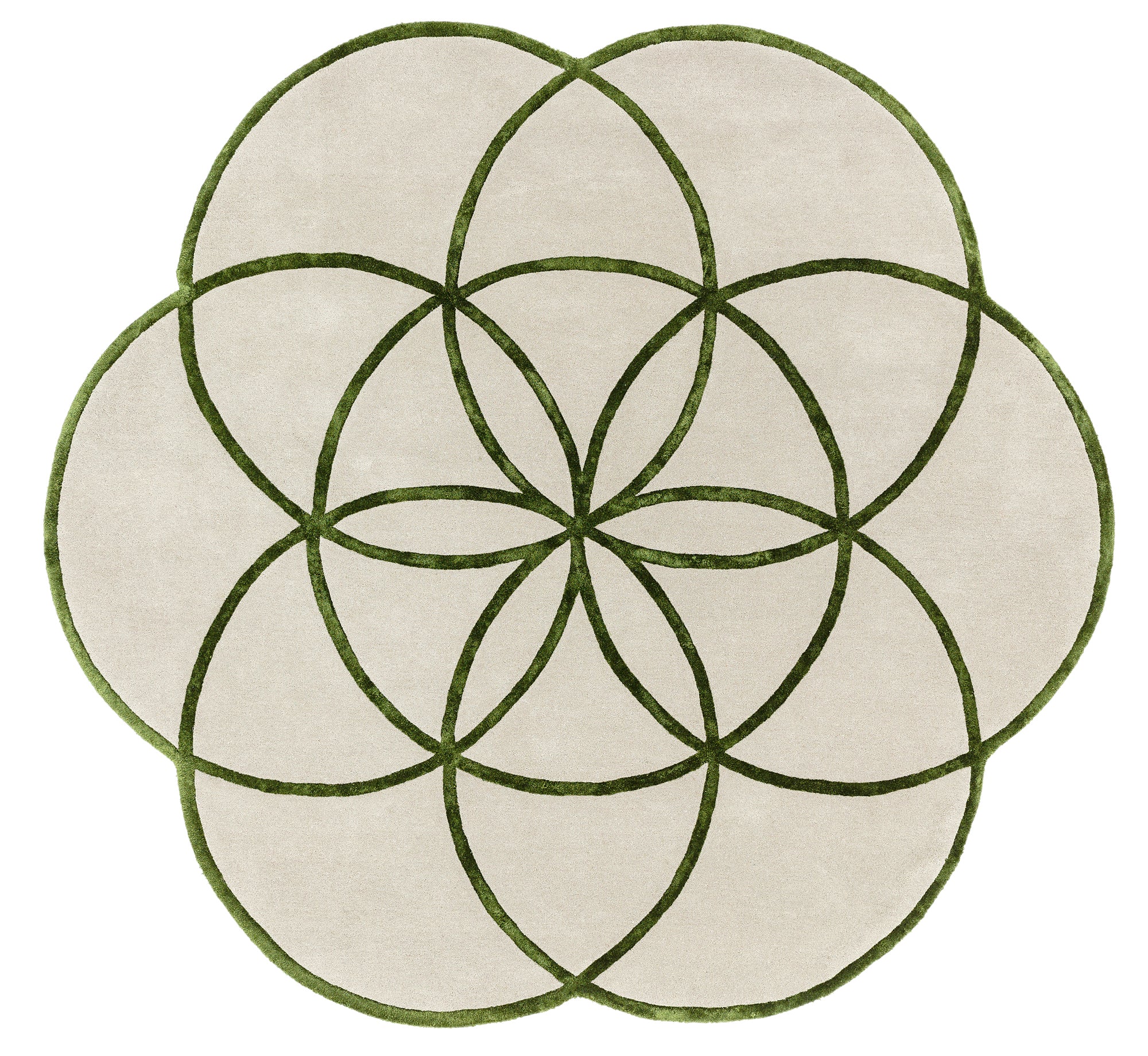 Lotus Green 200 x 200 cm