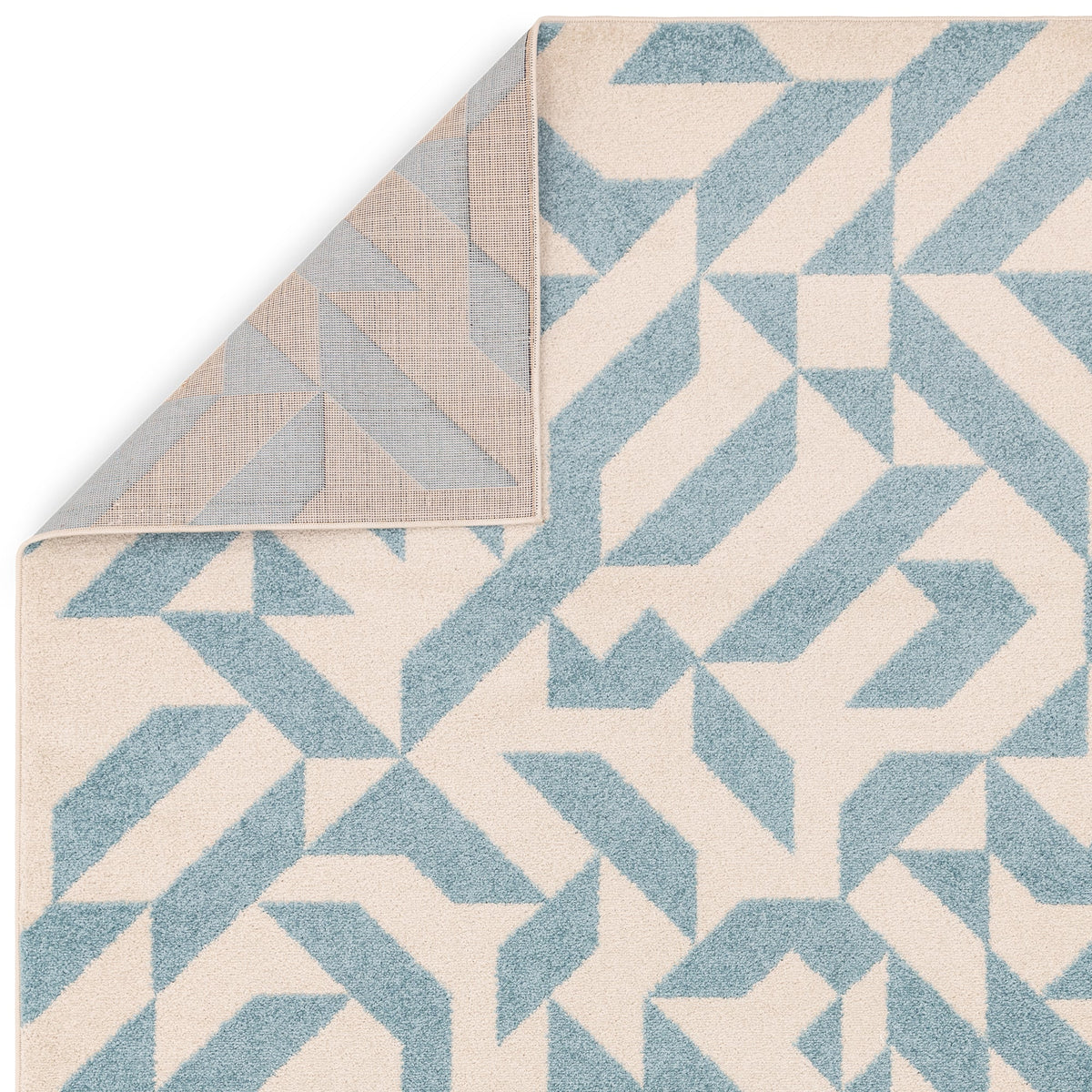 Muse MU03 Blue Shapes rug