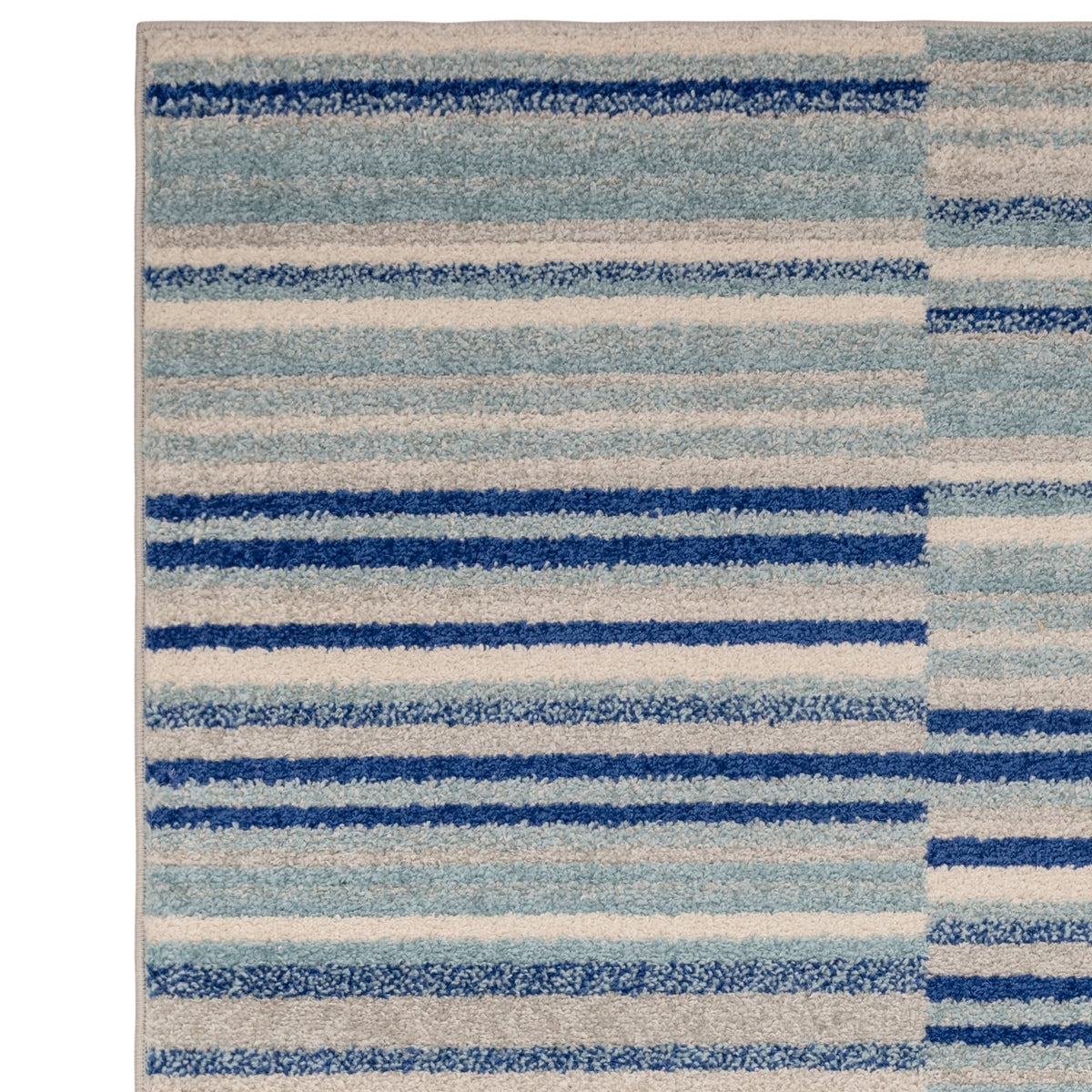 Muse MU05 Blue Stripe rug