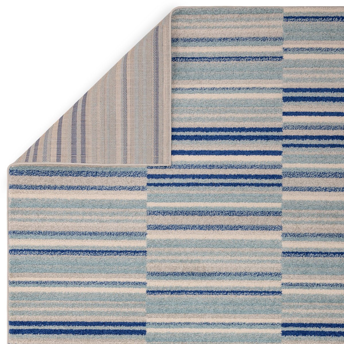 Muse MU05 Blue Stripe rug
