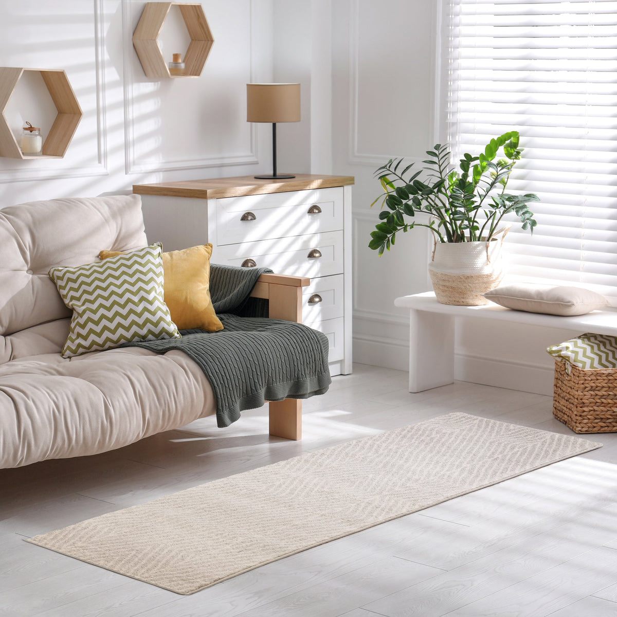 Muse MU09 Grey Linear rug