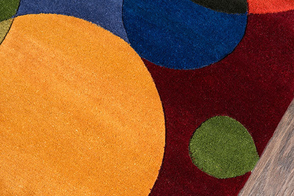 New Wave NW-037 Multicolour rug room setting