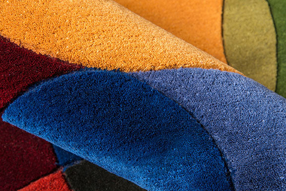 New Wave NW-037 Multicolour rug room setting