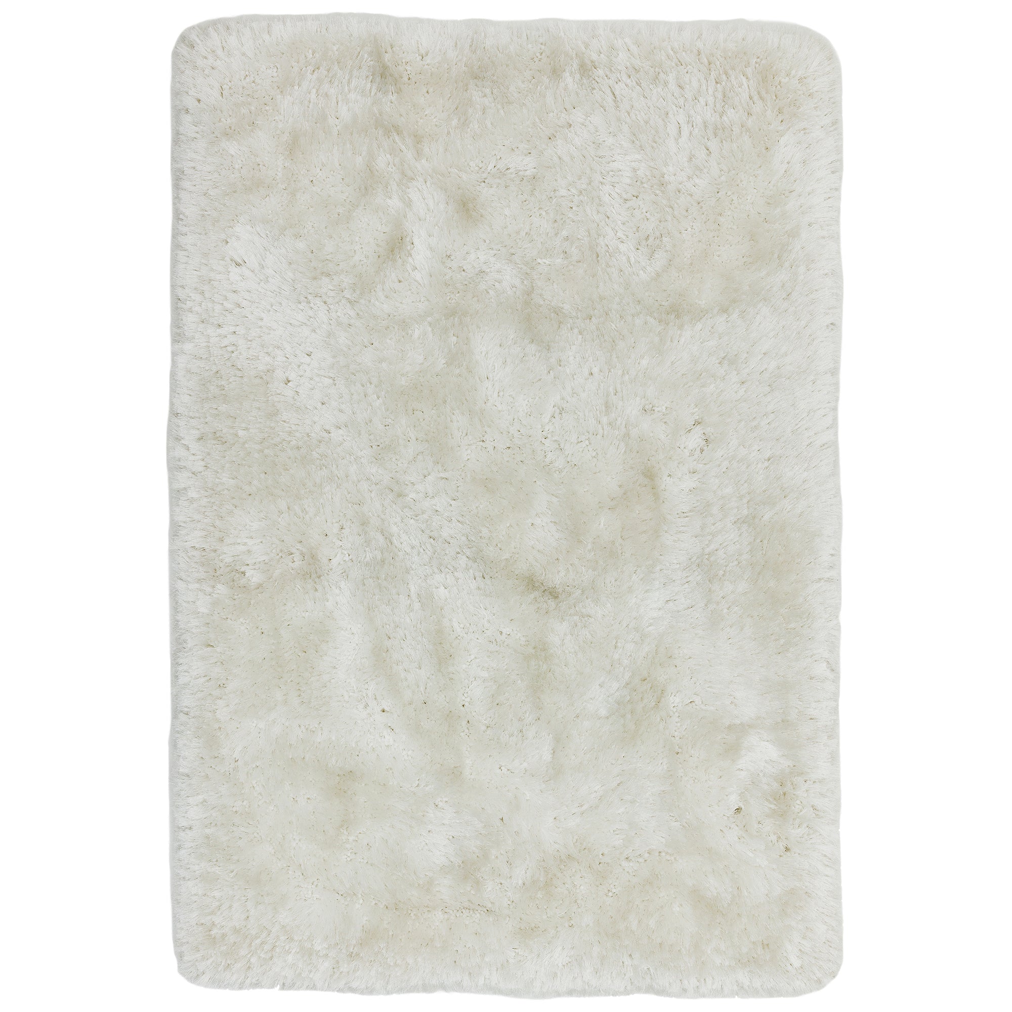 Plush White shaggy rug